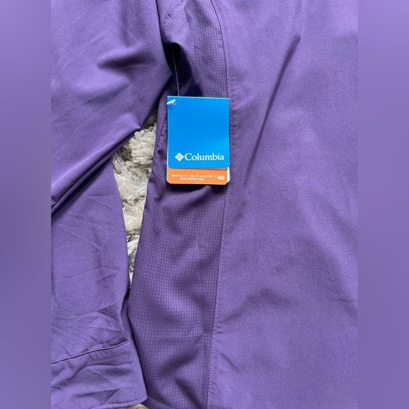 Purple Columbia Sunshade Button-up - Picture 6 of 9